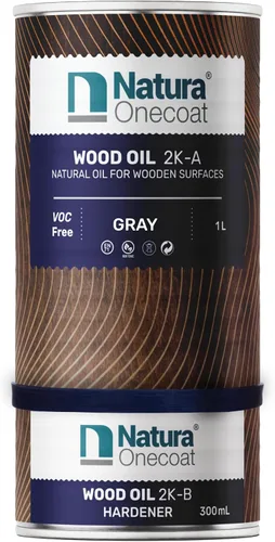 Vista 38 de Aceite Mancha para Madera - 769 pies² - 1.3 L, Blanco – Acabado de Madera para Muebles de Interior y Pisos - Aceite de Madera de Linaza - Secado