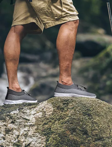 Vista 6 de SEEKWAY Zapatos de agua para hombre y mujer, secado rápido, zapatos acuáticos descalzos, playa, caminar, kayak, canotaje, deportes acuáticos SP006