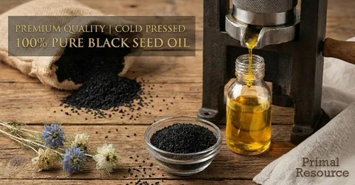 Vista 4 de Cápsulas de aceite de semilla negra Nigella sativa prensada en frío – Soporte inmunológico, articular y digestivo – Ricas en timoquinona – Sin OMG