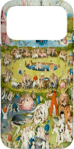 Vista 22 de Hieronymus Bosch - Carcasa para iPhone 17, diseño de jardín de las delicias terrenales