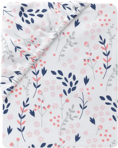 Vista 8 de Lambs & Ivy Forever Friends - Juego de ropa de cama de 4 piezas, color azul, rosa