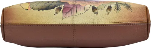 Vista 34 de Anna by Anuschka Women's Genuine Leather Medium Crossbody with External Zipper Pocket