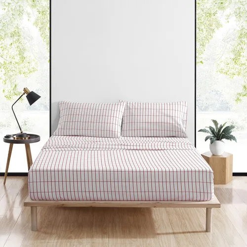 Vista 12 de Marimekko - Sábanas Queen, Juego de Ropa de Cama de Algodón Premium, Decoración del Hogar Lujosamente Suave y Lisa, Certificado GOTS