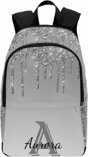 Vista 34 de MyPupSocks Mochila escolar personalizada con nombre personalizado mochila unisex, Multi 00, Personalizado