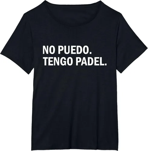 Vista 40 de Camiseta de jugador divertido No Puedo Tengo Padel Hobby