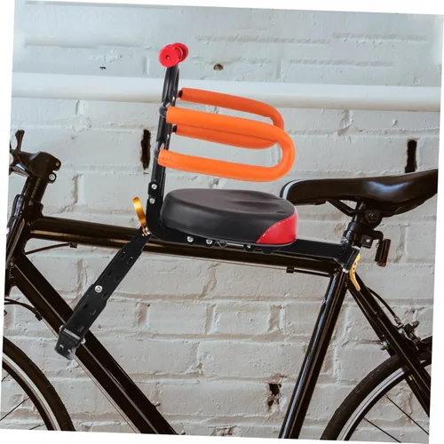 Vista 8 de KICHOUSE Asiento de bicicleta de sillín para niños y niñas, asiento de bicicleta cómodo, seguro, fácil de instalar, crece