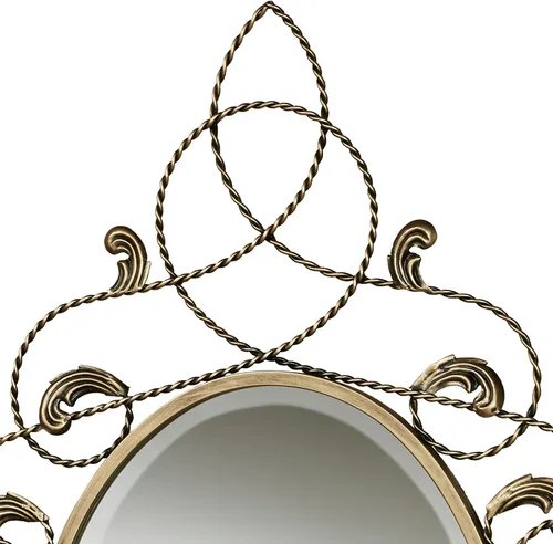 Vista 5 de Touch of Class Kirkland Espejo de pared dorado