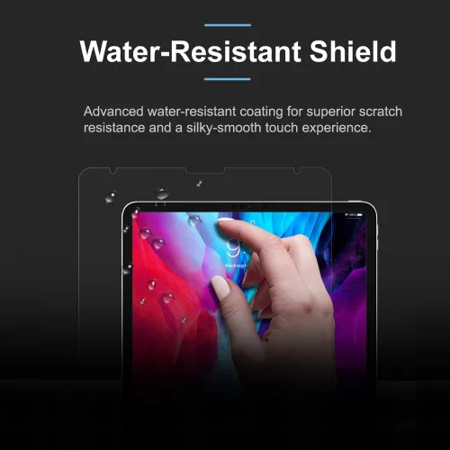 Vista 4 de Protector de pantalla para HUMMINBIRD APEX 16, AFP - Protector de pantalla con revestimiento oleofóbico transparente LCD, protector curativo