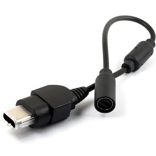 Vista 5 de Breakaway Cable Adapter Cord Compatible for Original Xbox Controller Cable About 25cm 10" Long (1 pcs)