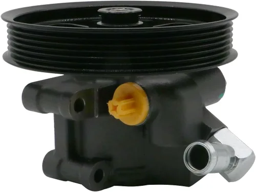 Vista 8 de Cheful Bomba de dirección asistida con polea, apta para Ford F-450 Super Duty 2011-2016, F-550 Super Duty 2011-2016, V10 6.8L, repuesto #