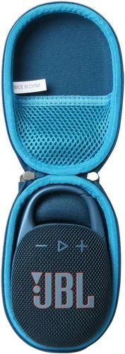 Vista 12 de Hermitshell Funda de viaje para altavoz Bluetooth inalámbrico JBL Clip 3 portátil impermeable (Negro)