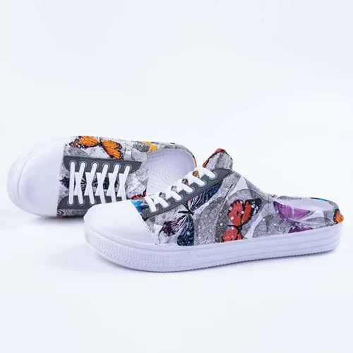 Vista 2 de CERYTHRINA Zapatos de jardín, zuecos de secado rápido, pantuflas para caminar, ligeras, para la lluvia, playa, verano, piscina, zapatos de agua