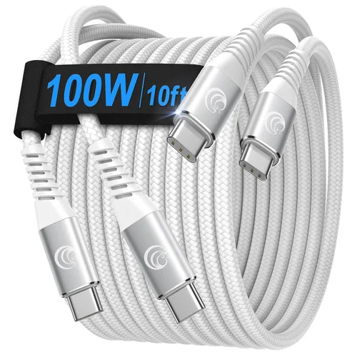 Vista 11 de Cable USB tipo C de 6 pies, paquete de 2 cables de carga rápida USB C, cable de teléfono para Samsung Galaxy A01 A02s A03s A10e A11 A12 A13 A14 A20