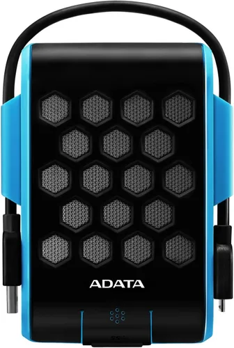 Vista 3 de ADATA HD720 2TB USB 3.0 Impermeable/a prueba de polvo/resistente a los golpes, disco duro externo, azul (AHD720-2TU3-CBL)