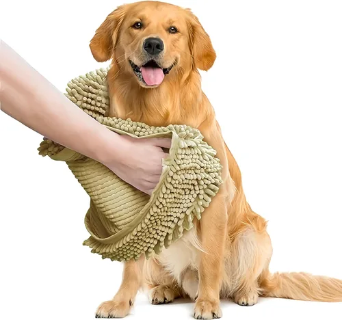 Vista 12 de Muddy Mat Secador de perros, gamuza lavable de microfibra altamente absorbente, absorbente de toallas de secado rápido, toallas de baño de felpilla