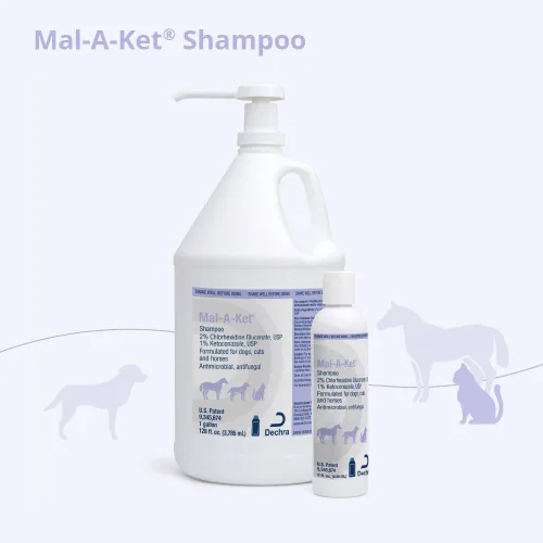 Vista 4 de Mal-A-Ket Champú para perros y gatos, 8 oz
