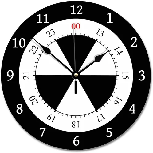 Vista 15 de Reloj de pared de guitarra acústica con aspecto de madera natural, reloj de madera rústico y elegante, 10 silenciosos, sin tictac, de cuarzo