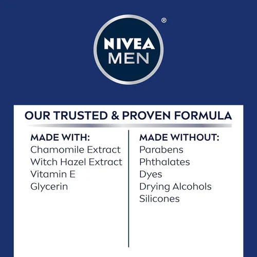 Vista 5 de Bálsamo para después del afeitado NIVEA FOR MEN Sensitive 3.30 oz (paquete de 2)