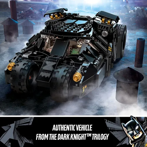 Vista 4 de LEGO DC Batman Batmobile Tumbler: Enfrentamiento con el Espantapájaros 76239 (422 Piezas)