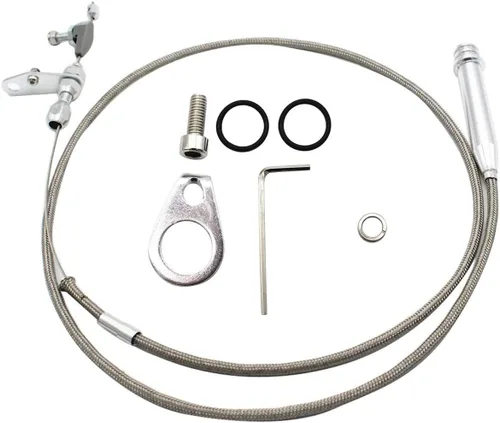 Vista 7 de Cable de Arranque de Acelerador Hilo de Acelerador Trenzado de Acero Inoxidable para Accesorios de Transmisión de Coche Ford C4 C-4 Detent