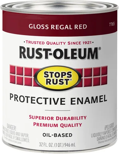 Vista 54 de Carbón gris brillante Rust-Oleum (7784502) contra el óxido 32 onzas, 7784502 Gris carbón brillante