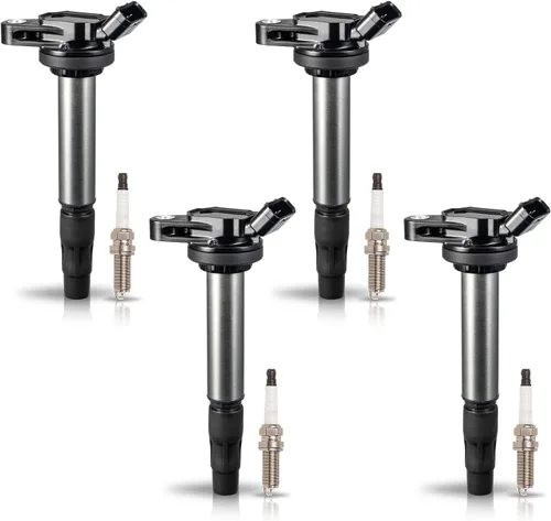 Vista 9 de ENA Juego de 4 bobinas de encendido compatibles con Toyota Corolla Prius V Matrix CT200H Scion XD 2009 2010 2011 2012 2013 2014 2015 2016 2017 2018