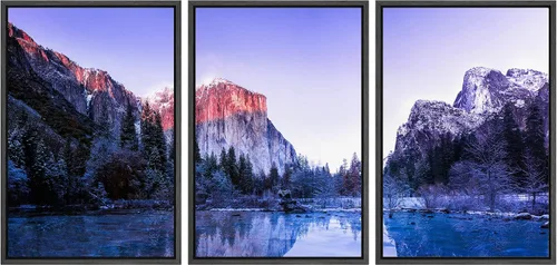 Vista 49 de wall26 Lienzo enmarcado para pared, juego de arte de selva, rana, hoja de palmera, naturaleza, desierto, arte moderno, realismo, decorativo