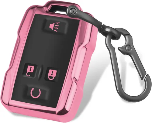 Vista 12 de QBUC - Funda para llavero Chevy con llavero (A: negro)