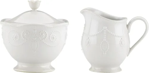 Vista 14 de Lenox French Perle Bandeja para Chips y Dip, Blanco