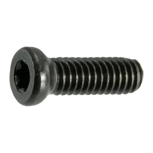 Vista 9 de Tornillos para pistola de cabeza ovalada Black Oxide Star Drive Weaver - 10 piezas (6-40 x 1/4" T-10 Torx)