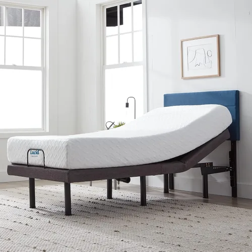 Vista 2 de Lucid Soportes de cabecera ajustables L150/L300 – Accesorio de cabecera duradero y estable – Soporte adaptador de cabecera – Compatible