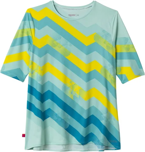 Vista 5 de Terry Soleil - Camiseta de manga corta para mujer, UPF 50+, ajuste relajado
