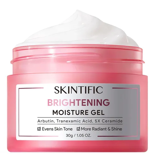 Vista 15 de SKINTIFIC Hidratante facial con 5 ceramidas, crema reparadora de barrera hidratante para pieles sensibles/aceitosas, ácido hialurónico y centella