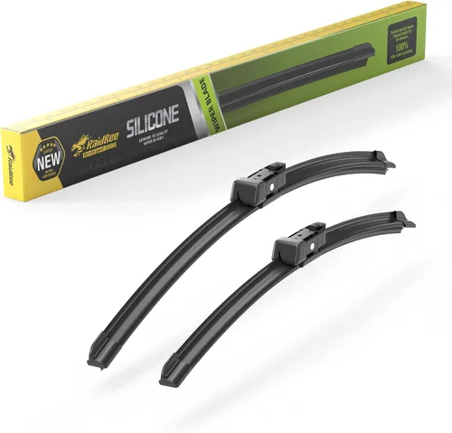 Vista 44 de Raidbee® Limpiaparabrisas de repuesto de 13 + 13 pulgadas para Jeep Wrangler 1999-2006 para todas las estaciones, calidad de equipo original