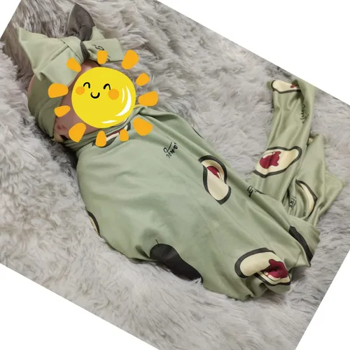Vista 6 de SUFEINI Conjunto de manta con bata de mamá a juego, bata de maternidad para enfermería, hospital, parto, bata de embarazo, ropa de descanso