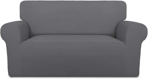 Vista 83 de PureFit Funda súper elástica para sofá reclinable con bolsillo, funda de sofá suave y antideslizante de elastano, lavable, protector de muebles