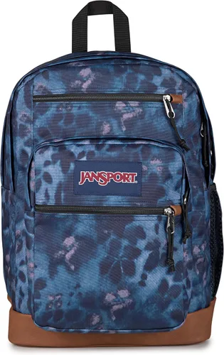 Vista 17 de JanSport Mochila genial con funda para laptop de 15 pulgadas, mochila grande para computadora con 2 compartimentos, correas ergonómicas, Negro