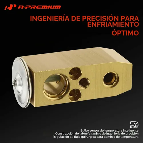 Vista 3 de Válvula de expansión de CA A-Premium compatible con Chevrolet y Pontiac para Chevrolet Aveo 2004-2011, Aveo5 2006-2011, Corsa 2002-2008, Tornado