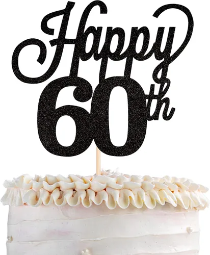 Vista 56 de 1 paquete de decoración para pastel de 12 años, purpurina negra número 12, doce cumpleaños, decoración para felicitaciones a 12 años de edad, 12