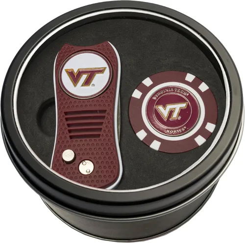 Vista 49 de Team Golf NCAA - Juego de regalo de lata unisex para adultos con herramienta Switchfix Divot y chip de golf
