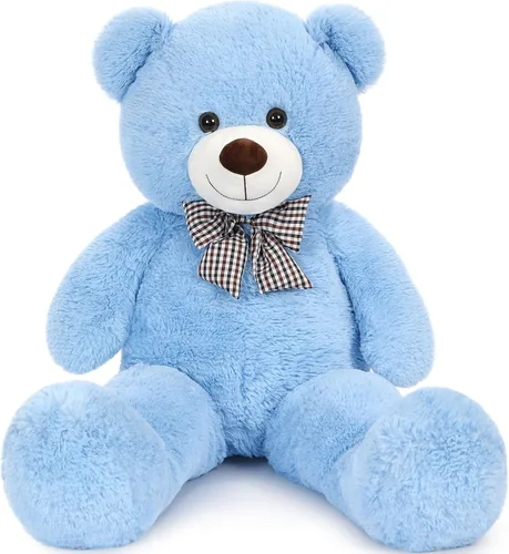 Vista 39 de MaoGoLan Oso de Peluche Teddy Gigante, Animal de Peluche Grande de Tamaño Real, 5 Pies, Suave y Esponjoso Gran Regalo de Oso Teddy para Baby Shower