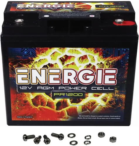 Vista 2 de ENERGIE PR1200 1200 vatios 12 voltios célula de energía