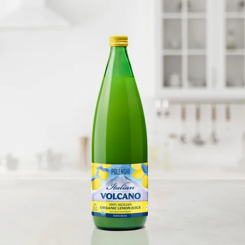 Vista 6 de Volcano Bursts - Jugo de limón italiano orgánico, 33.8 oz (1 litro)