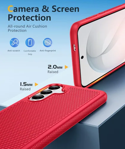 Vista 416 de FNTCASE Funda para iPhone 17 Pro: Fundas delgadas translúcidas de color azul claro compatibles con MagSafe, protección completa de la cámara