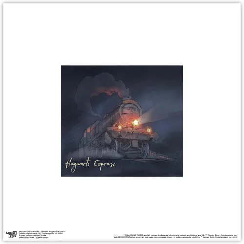 Vista 9 de Trends International Gallery Pops Harry Potter - Póster de pared Glimmer Hogwarts Express, 12.00 x 12.00 pulgadas, versión de marco negro