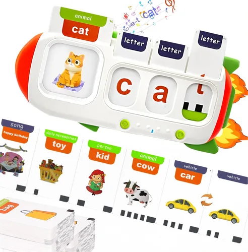 Vista 8 de Tarjetas didácticas parlantes del alfabeto y juegos de matemáticas para niños de 2 a 8 años, juguetes de terapia del habla, juguetes de aprendizaje