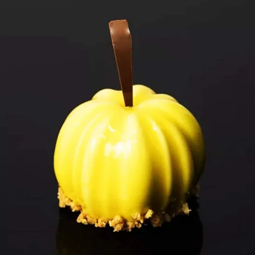 Vista 3 de Molde de silicona 3D de calabaza para Halloween, molde de silicona para cupcakes, bandeja de mousse, moldes para decoración de pasteles de cocina
