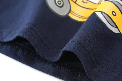 Vista 60 de Little Hand Pijamas para niños pequeños, Monster Truck 100% algodón, dinosaurio para niños, 2 piezas, ropa de dormir, conjuntos de ropa de dormir