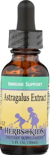 Vista 2 de Herbs For Kids, Extracto de astrágalo orgánico, 1 fl oz