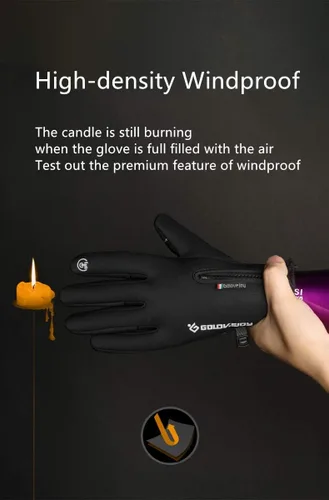 Vista 5 de Guantes y guantes para pantalla táctil guantes para mujer y hombre increíbles 7 actividades al aire libre invierno más cálido resistente al viento